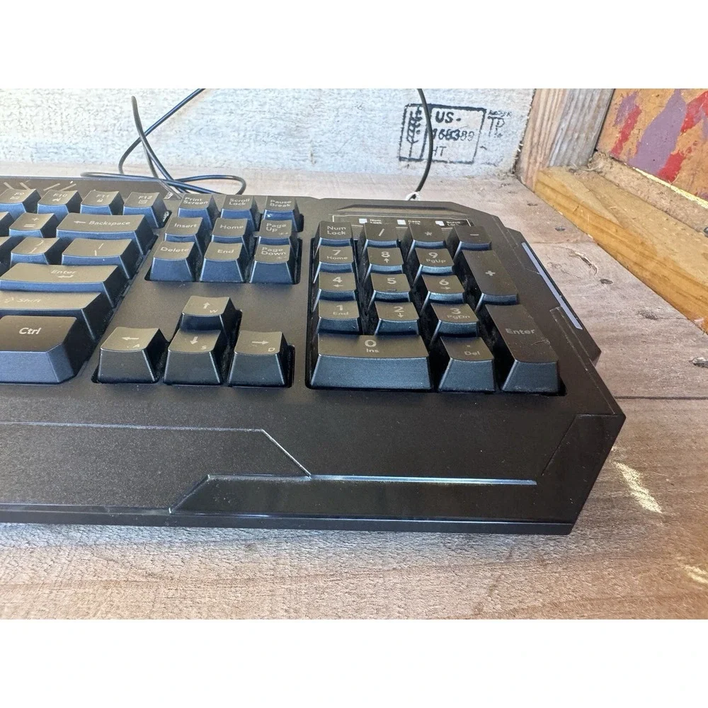Bugha LED Gaming USB RGB Keyboard Light Up Keyboard‎ Gaming Keyboard